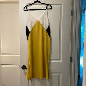 Block colored Midi dress